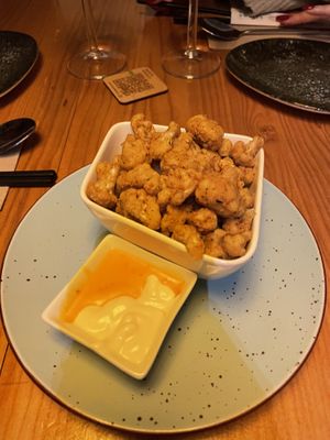 Popcorn (coliflor)  at Roots & Rolls in Barcelona