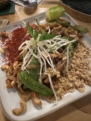 Pad Thai to die for  at Roots & Rolls in Barcelona