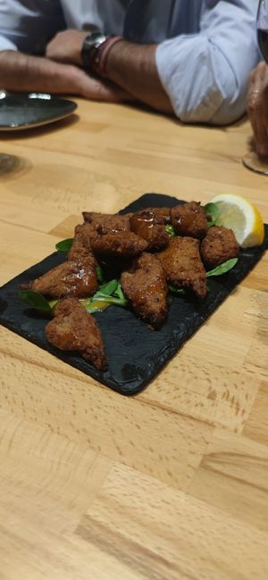 Heira karaage at Roots & Rolls in Barcelona