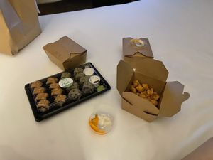 They also do take out, which is obviously just as amazing!!! ❤️  at Roots & Rolls in Barcelona