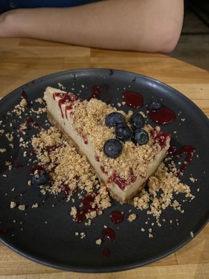 Cheese cake   at Roots & Rolls in Barcelona