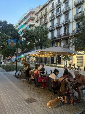Terrasse   at Roots & Rolls in Barcelona