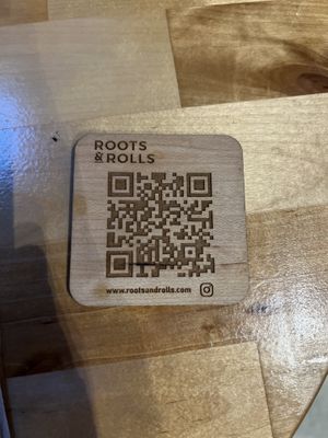 Menu   at Roots & Rolls in Barcelona