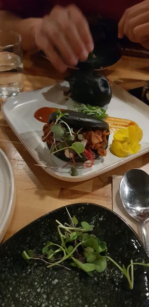 Bao at Roots & Rolls in Barcelona