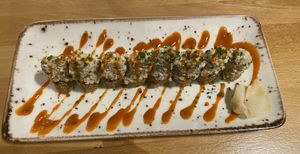 Geisha Roll  at Roots & Rolls in Barcelona