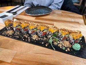 hip caroots #Veganuary at Roots & Rolls in Barcelona