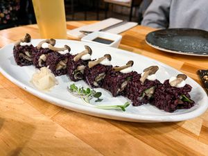 kinoko #Veganuary at Roots & Rolls in Barcelona