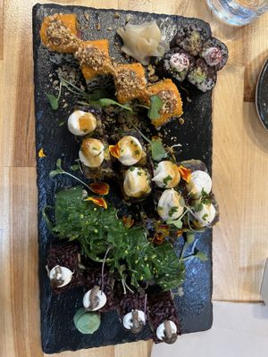 Sushi Testing  at Roots & Rolls in Barcelona