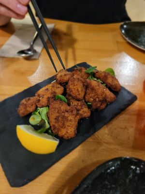 heüra karaage at Roots & Rolls in Barcelona