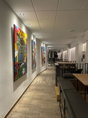 Artsy vibe  at Roots & Rolls in Barcelona