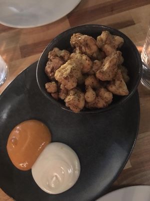 Popcorn Coliflor at Roots & Rolls in Barcelona