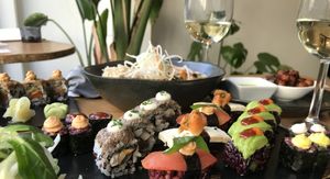 Roots & Rolls Sushi  at Roots & Rolls in Barcelona