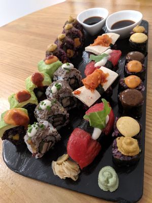 Sushi for 2 at Roots & Rolls in Barcelona