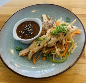 ”Chicken” at Roots & Rolls in Barcelona