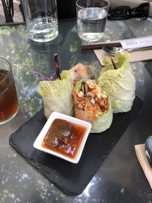 summerrolls at Roots & Rolls in Barcelona