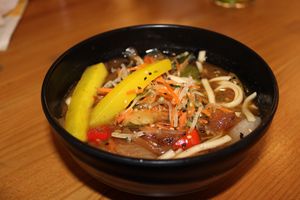 Main course  at Roots & Rolls in Barcelona