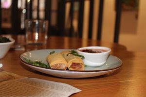 Appetizer  at Roots & Rolls in Barcelona