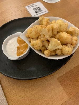 Cauliflower at Roots & Rolls in Barcelona