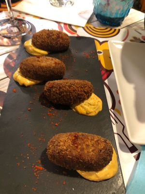 Croquettes   at Restaurante Vegano Tierra Madre in Valencia