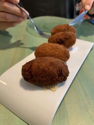 Croquette  at Restaurante Vegano Tierra Madre in Valencia