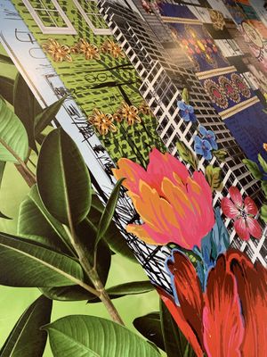 The wall! at Restaurante Vegano Tierra Madre in Valencia