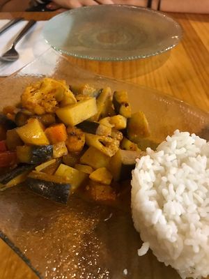 Nabji de berenjena at Restaurante Vegano Tierra Madre in Valencia