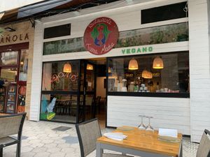 Outside  at Restaurante Vegano Tierra Madre in Valencia