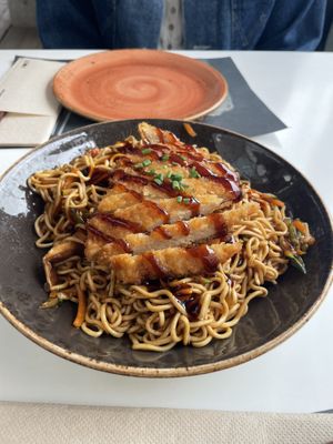 Corral Vegan Yakisoba o Yaki Udon  (12.95€)  at UDON in Escaldes-engordany