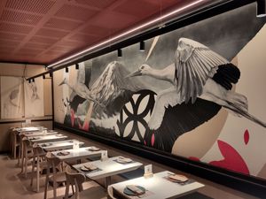 Birds 😉 at UDON in Escaldes-engordany