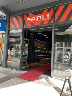 Menu  at Veggi Station in Ludwigsburg