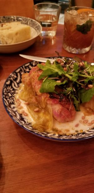 Stuffed cabbage at Pergamon Restaurant in Jerusalem