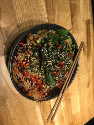 self created bowl  at Honu Tiki Bowls in Vienna