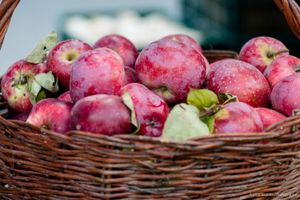 Fruits at EcoLocal Farmers' Market in Chisinau