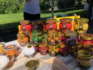 Jam from MeliGem at EcoLocal Farmers' Market in Chisinau