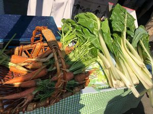 Vegetables at EcoLocal Farmers' Market in Chisinau
