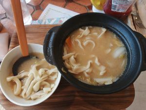 Houtou - wouldn't really recommend - there are better things at Peace Kawaguchiko in Yamanashi