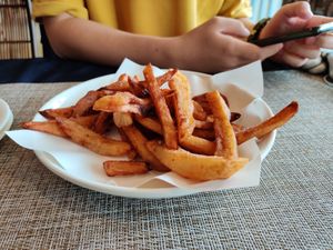 Fries at Peace Kawaguchiko in Yamanashi