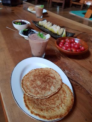 Breakfast at Dana Village in Nishiaizu