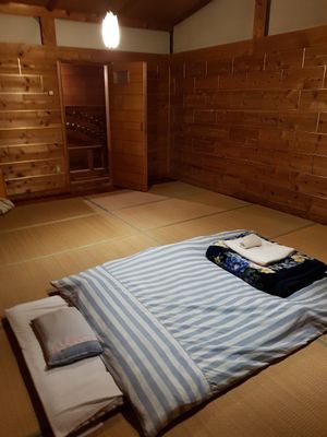 My room at Dana Village in Nishiaizu
