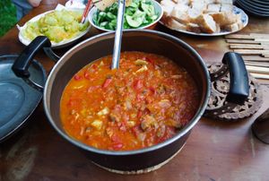 Our Ratatouille :) at Dana Village in Nishiaizu