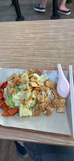   at Zhu Lin Vegetarian 竹林素食 in West Singapore