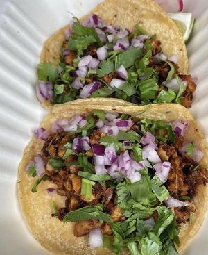 Jackfruit Tacos at Vegan Veganos - Food Truck in San Jose