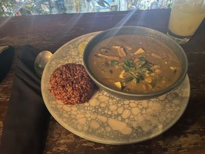 Green curry  at Terra in 