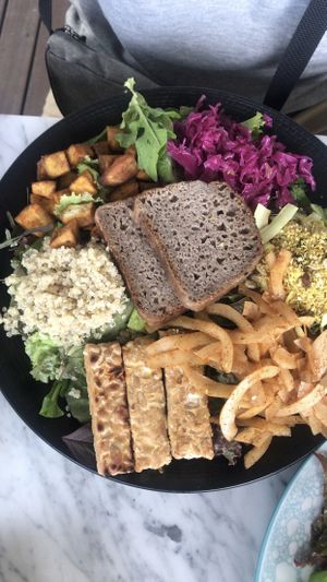 Build your own salad at Terra in 