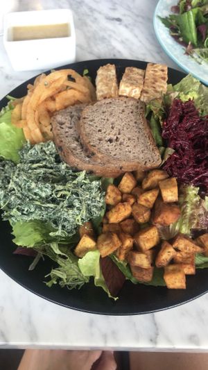 Build a salad at Terra in 