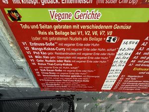 menu  at Phu Hung in Dresden