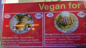 Outside ad at Phu Hung in Dresden