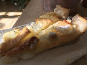 Apple pie (2.50 €) at Bäckerei Riegler - Waldhofer Strasse in Heidelberg
