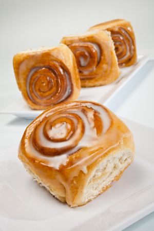 Vegane Zimtschneckennudel.  at Bäckerei Riegler - Waldhofer Strasse in Heidelberg