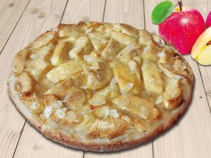 Veganer Apfelkuchen. Supersaftig. at Bäckerei Riegler - Waldhofer Strasse in Heidelberg